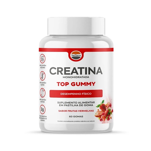 Creatina Monohidratada Top Gummy 1 Frasco