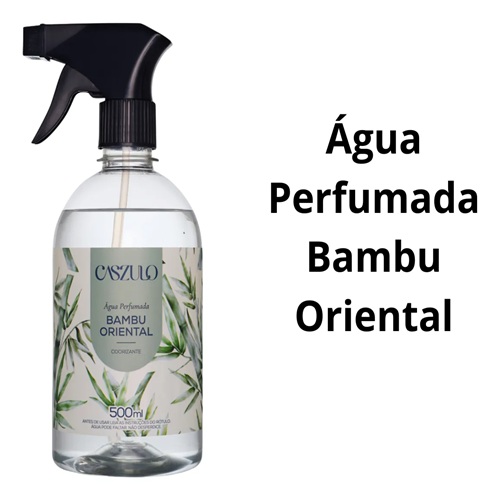 Agua Perfumada Bambu Oriental 500ml Caszulo Roupas Closet
