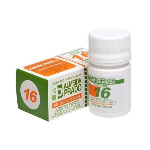 Almeida Prado Complexo 16 para Cistite (60 Comprimidos)