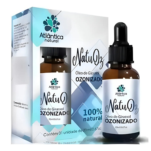 Atlantica Natural Óleo Ozonizado Dermatite Micose Manchas 20