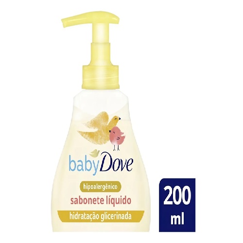 Sabonete Líquido Baby Dove Glicerina Higienico