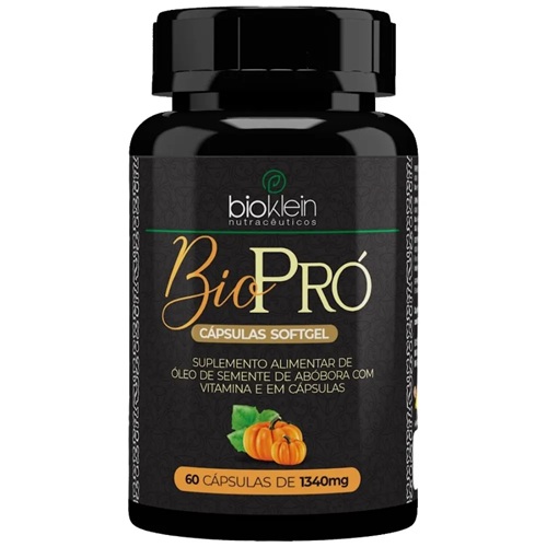 BioPró (Óleo de Semente de Abóbora + Vitamina E) 1340mg (60 softgels)