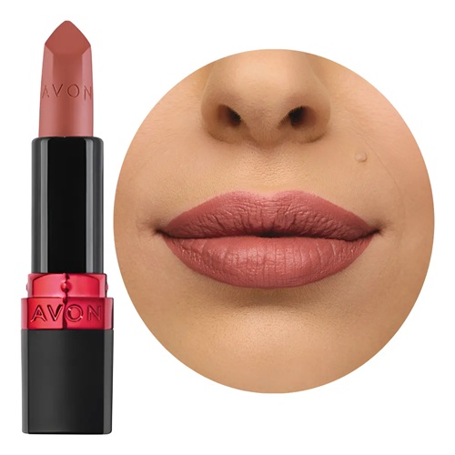Batom Avon Ultra Color Cremoso Brilhante Nude Rose