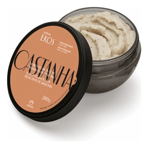 Polpa Esfoliante para o Corpo Natura Ekos Castanha