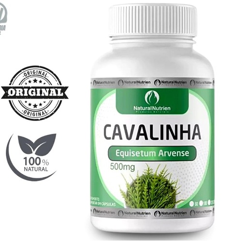 Cavalinha 100 Cápsulas de 500mg