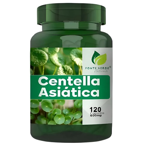 Centel La Asiatica Encapsulada Em Pó 500mg 120 Cápsulas