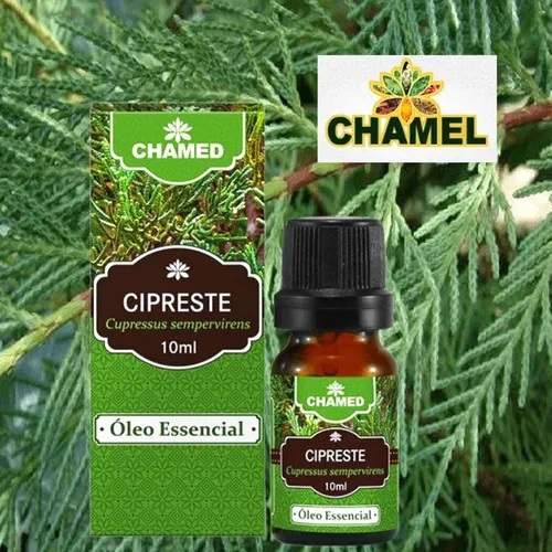 Óleo Essencial De Cipreste 10ml 100% Puro Chamel
