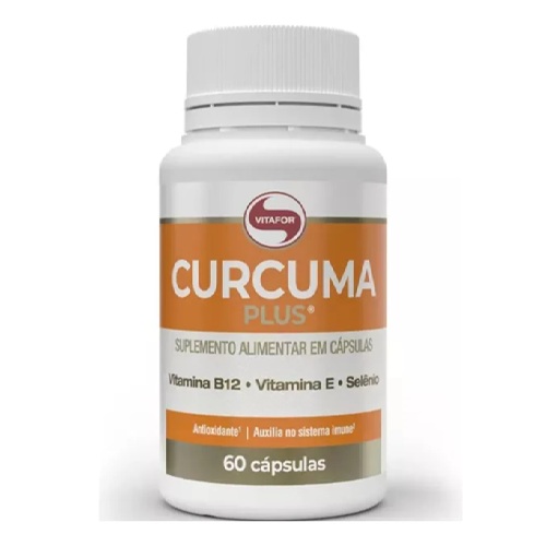 Curcuma Plus Suplemento Alimentar (60 Cápsulas)
