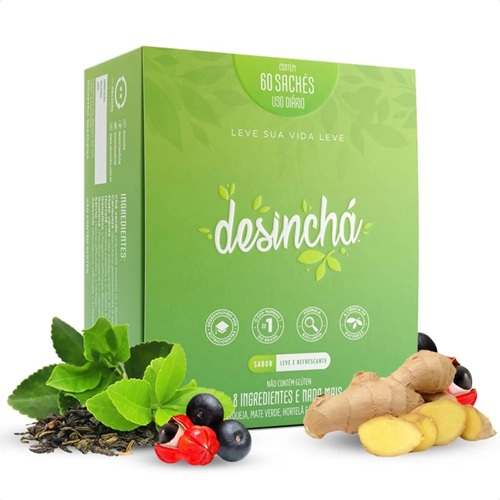 Chá Funcional Desinchá (60 Sachês)