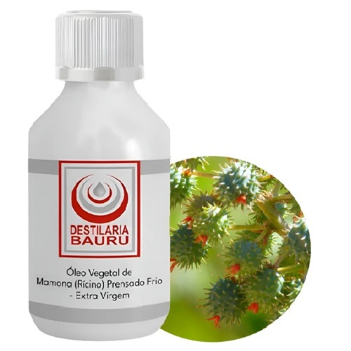 Óleo Vegetal Mamona Rícino Prensado Frio Extra Virgem