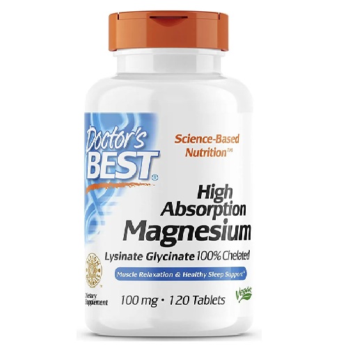Magnésio Alta Absorção 100mg 120 Comp Doctors Best