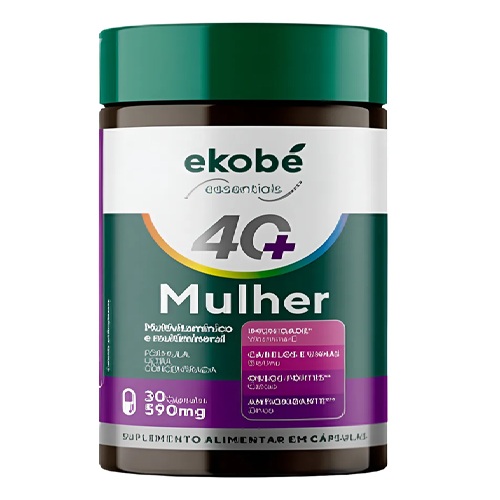Ekobé Essentials 40+ Mulher Cápsulas 30 Unidades
