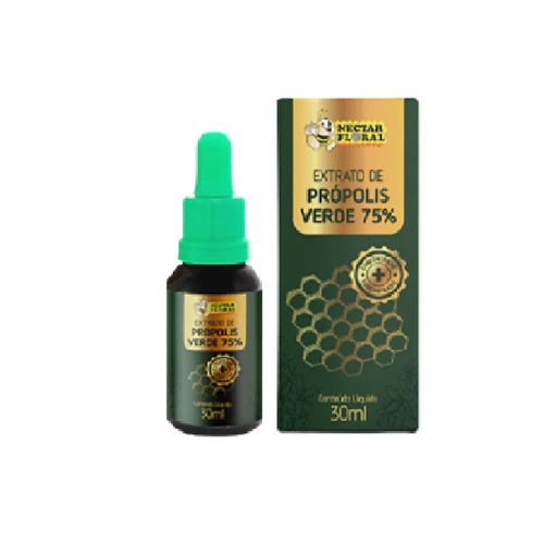 Extrato de Própolis Verde 75% Solução 30ml