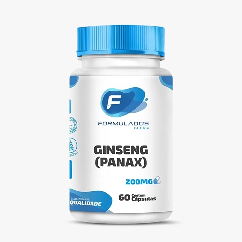 Panax Ginseng Coreano 200mg Extrato Seco