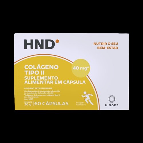 Suplemento Alimentar Colágeno Tipo II HND 60 Cápsulas