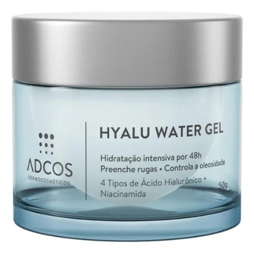Adcos Hyalu Water Gel Anti-idade 50g - Hidratação Intensiva