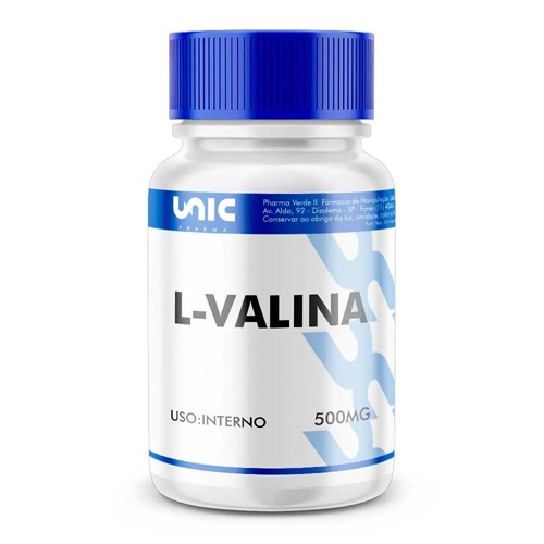 L-Valina 500mg (30 Cápsulas)