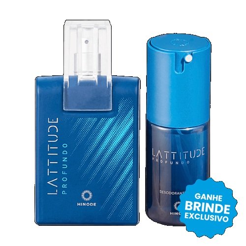 Kit Lattitude Profundo Colônia e Desodorante Corporal