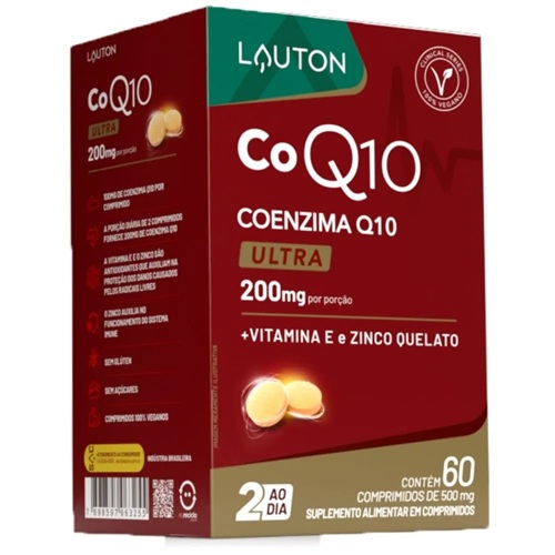 Lauton - Coenzima Q10 Ultra 200mg (60 Comprimidos)