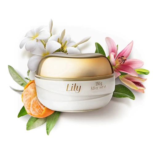 Creme Acetinado Hidratante Desodorante Corporal Lily