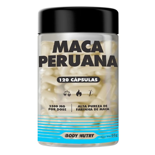 Maca Peruana 2500mg 100% Pura (120 Cápsulas)