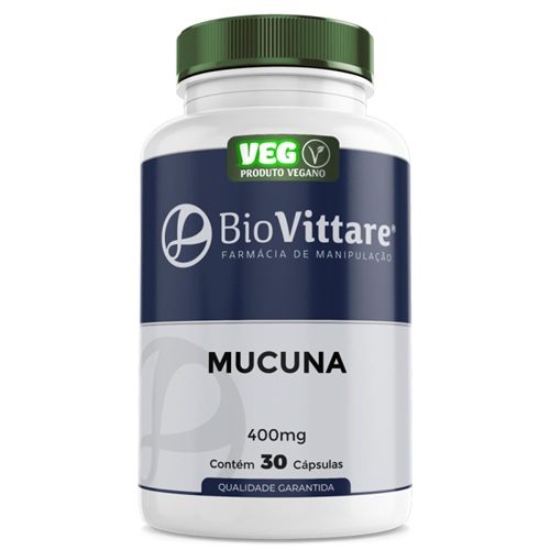 Mucuna Vegana 200mg (120 Cápsulas)