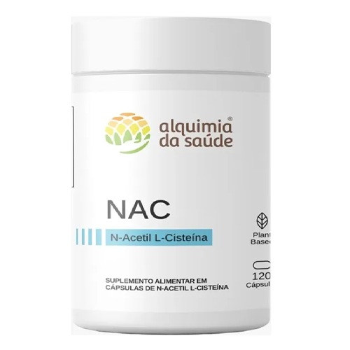 Nac Alquimia Da Saúde 120 Cápsulas N-acetil L-cisteína