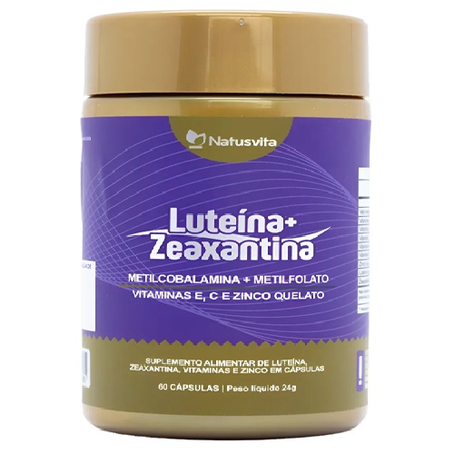 Luteína + Zeaxantina + Vitamina A, C, E, B9 E B12 + Zinco