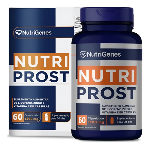Nutri Prost - Ajuda Na Próstata E Imunidade Forte 1300mg