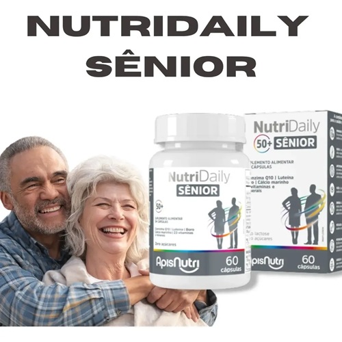 Polivitaminico Idoso 50+ Vitalidade Energia Boro Q10 60 Caps