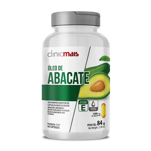 Óleo de Abacate Kit 1 Ano (60 Cápsulas/Unidade)