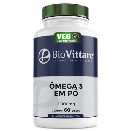 Ômega 3 Plus Biovittare Alto EPA e DHA (60 Softgels)