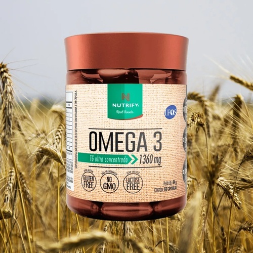 Ômega 3 TG 1360mg Ultra Concentrado (60 Cápsulas)