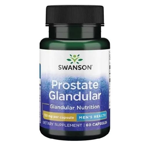 Prostate Glandular Homens 150mg Swanson 60caps Sem Sabor