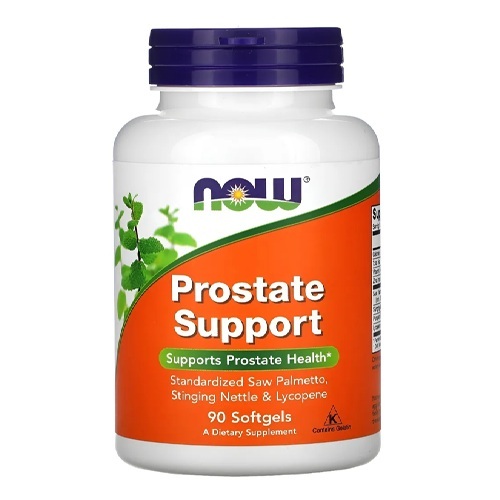 Suporte de Próstata Now Foods e Prostate 90 cápsulas de gel Sfn