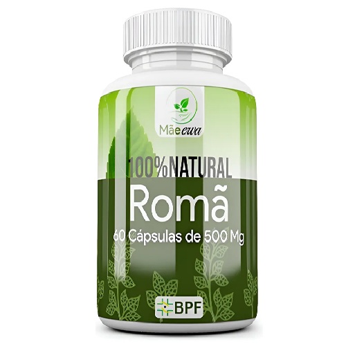 Romã 1 Pote Com 60 Capsulas 100% Natural Punica Granatum