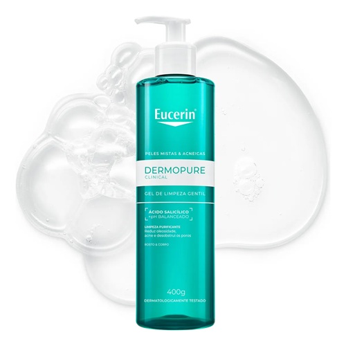 EUCERIN Gel de Limpeza Facial Antiacne Dermo Pure Gentil