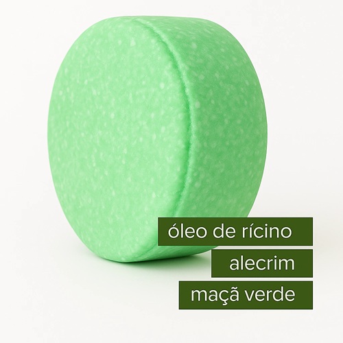 Shampoo em Barra Bomba de Crescimento Natural 80g