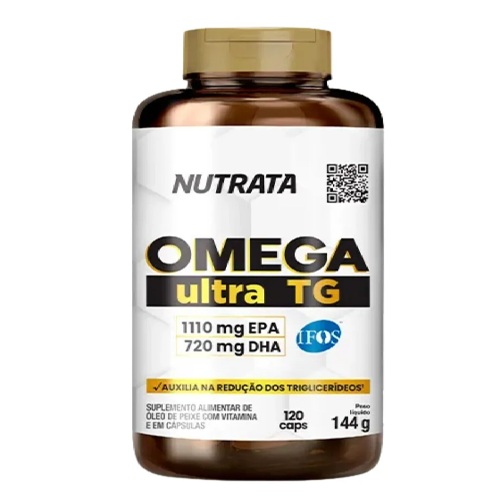 Ômega Ultra TG Nutrata (120 Cápsulas)