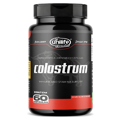 Colostrum- Colostro Bovino- 60 Cáps 500 Mg