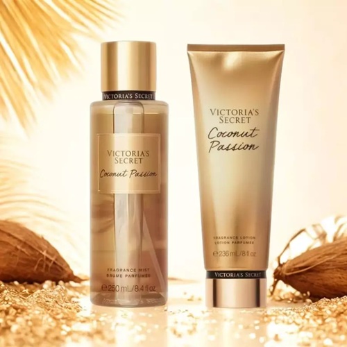 Kit Body Splash + Loção Hidratante Coconut Passion Creme de HIdratação