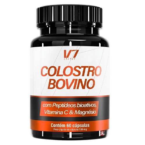 Colostro Bovino + Peptídeos Bioativos Vit C Magnésio 60 Caps