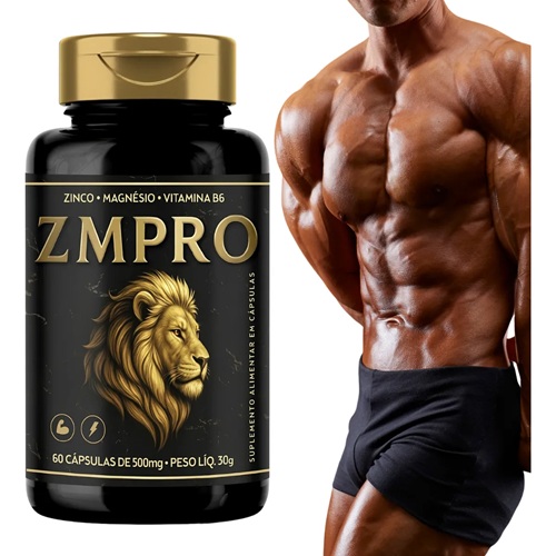 Zma Ultra 1000mg Fórmula Premium Precursor Testo 60 Cápsulas Neutro